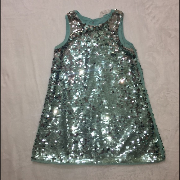H&M Other - H&M Seafoam Green Sequined Sleeveless Dress